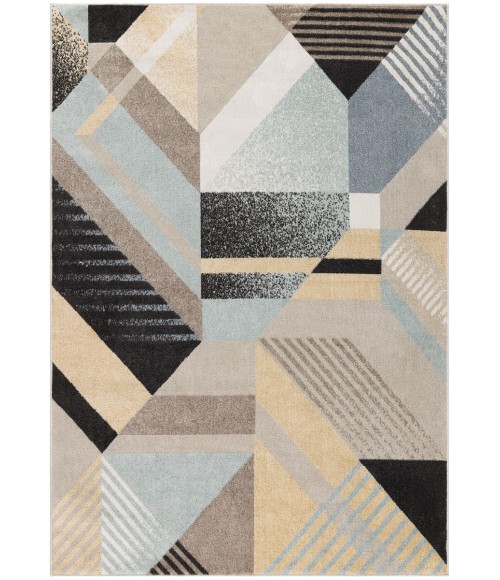 Nourison Home Washable Decor Blue Multicolor WSD10 9 ft. X 12 ft. Rectangle Rug