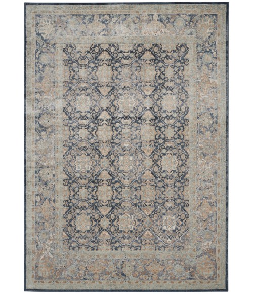 kathy ireland Home Malta Area Rug MAI09-Navy
