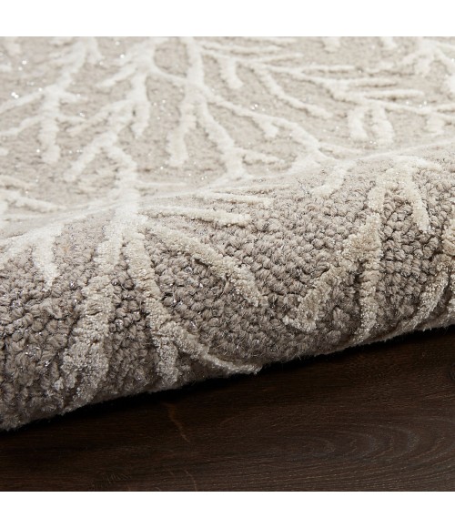 Michael Amini Ma30 Star Area Rug SMR03 Taupe 5'3" x 7'3"
