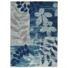 Nourison Tranquil(Traql) - Tra01 Navy Light Blue Area Rug 6 ft. X 9 ft. Rectangle
