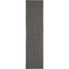 Nourison Positano - Pos01 Charcoal Area Rug 2 ft. 2 X 8 ft. Rectangle