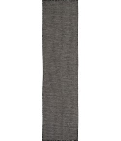 Nourison Positano - Pos01 Charcoal Area Rug 2 ft. 2 X 8 ft. Rectangle