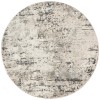 Nourison Quarry Ivory Blue Grey QUA01 8 ft. X Round Rug