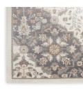 Elation Area Rug Nourison Elation Area Rug ETN08 Ivory Grey 9' x 12'