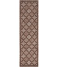Nourison Home Easy Care Brown NES01 2 ft. 2 in. X 7 ft. 6 Rectangle Rug
