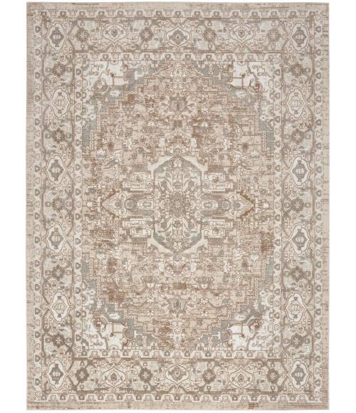 Nourison Quarry Beige QUA05 4 ft. X 6 ft. Rect. Rug