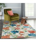 Nourison SUN N' SHADE Area Rug Waverly Sun N' Shade Area Rug SND82-Ivory/Multi