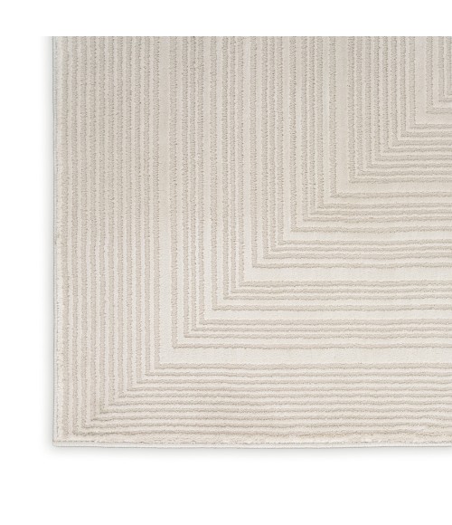 Calvin Klein Irradiant Area Rug Calvin Klein Irradiant Area Rug IRR02 Ivory