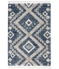 Nourison Scandinavian Shag Area Rug SCN02-Denim Blue