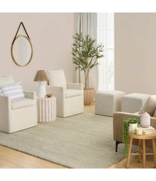 DKNY Pure Knots Sage KNT01 8 ft. X 10 ft. Rect. Rug