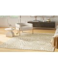Nourison Ambiance Ivory Gold AMI02 3 ft. 11 in. X 5 ft. 11 in. Rectangle Rug