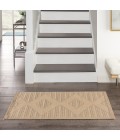 Nourison Washable Jute Natural Beige WSJ01 2 ft. X 4 ft. Rect. Rug