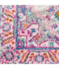 Nourison Passion Runner Area Rug PSN20-Light Grey/Pink