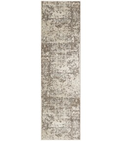 Nourison Concerto Ivory Beige CNC17 2 ft. 2 in. X 7 ft. 6 Rect. Rug