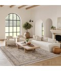 Nourison Nyle Ivory/Grey/Blue NYE01 12 ft. X 15 ft. 9 in. Rect. Rug