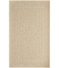 Nourison Tulum Cream TLM05 3 ft. X 5 ft. Rect. Rug