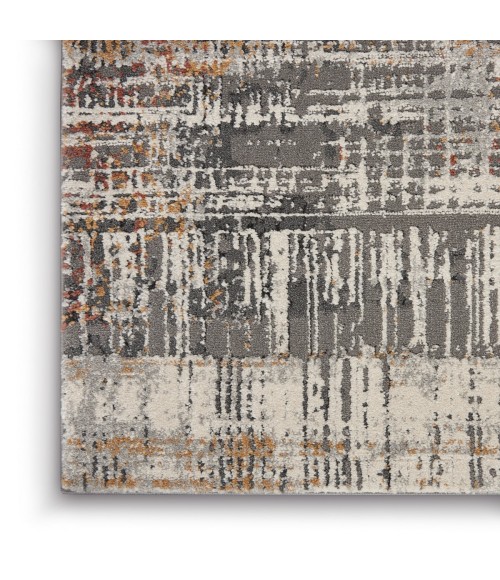 Nourison Tangra Multicolor TNR04 5 ft. X 7 ft. Rect. Rug