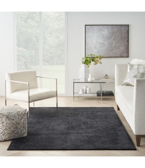 Michael Amini Ma30 Star Area Rug SMR01 Black 5'3" x 7'3"