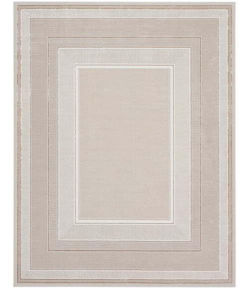 Nourison Glam Ivory GLM07 7 ft. 10 in. X 9 ft. 10 in. Rect. Rug