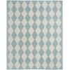 Nourison Positano Aqua POS04 9 ft. X 12 ft. Rect. Rug