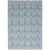 Nourison Washable Charm Blue Ivory WCH01 4 ft. X 6 ft. Rect. Rug
