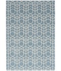 Nourison Washable Charm Blue Ivory WCH01 4 ft. X 6 ft. Rect. Rug