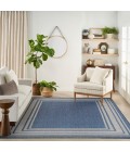 Nourison Horizon Indoor/Outdoor Denim HOZ03 9 ft. X 12 ft. Rect. Rug