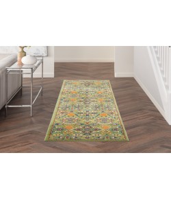Nourison Home Allur ALR03 Sage Ivory 2 ft. 3 in. X 10 ft. Area Rug