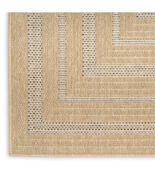 Nourison Tulum Taupe Grey TLM04 9 ft. X 12 ft. Rect. Rug