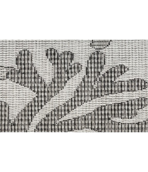 Nourison Garden Oasis Grey GOA05 5 ft. X 7 ft. Rectangle Rug