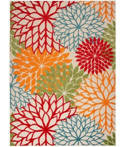 Nourison Aloha - Alh05 Green Area Rug 10 ft. X 14 ft. Rectangle