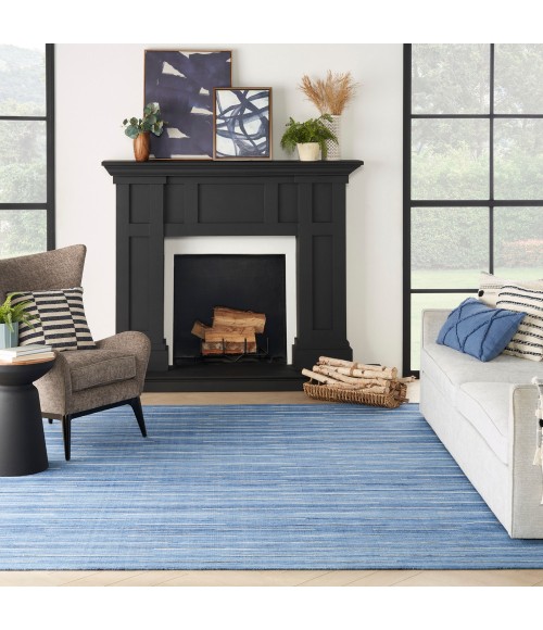 Nourison Interweave Area Rug IWV01 Denim