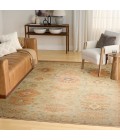 Nourison Vintage Washables Sage Multicolor Rug VWS16 9 ft. X 12 ft. Rect. - Rugs Town Nourison Vintage Washables Sage Multicolor VWS16 9 ft. X 12 ft. Rect. Rug