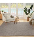 Nourison Practical Solutions Grey Mocha PSL01 10 ft. X 14 ft. Rect. Rug