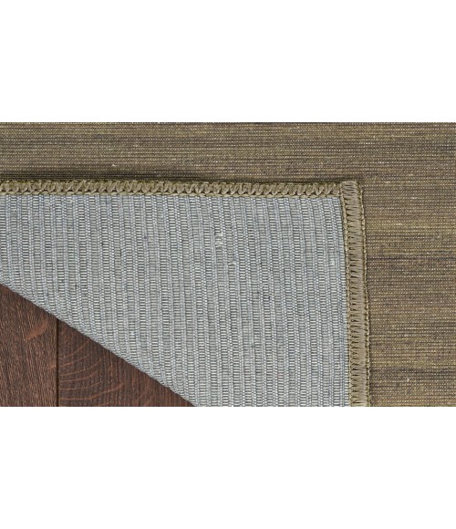 Nourison Washable Essentials Green WAE01 2 ft. 2 in. X 10 ft. Rectangle Rug