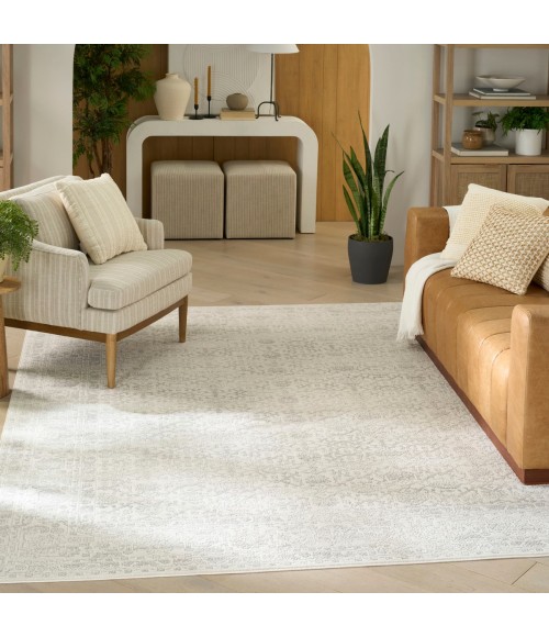 Nourison Grace Grey GCE01 7 ft. 10 in. X 9 ft. 10 in. Rect. Rug