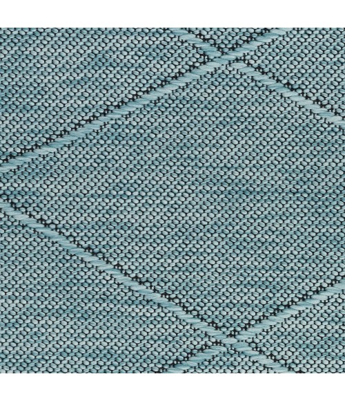 Nourison Practical Solutions Aqua PSL01 2 ft. 2 in. X 8 ft. Rect. Rug