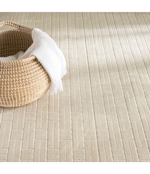 Nourison Washable Charm Ivory WCH02 4 ft. X 6 ft. Rect. Rug