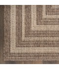 Nourison Tulum Brown TLM04 2 ft. 2 in. X 8 ft. Rect. Rug