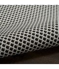 Nourison Courtyard Black White COU01 9 ft. X 12 ft. Rect. Rug