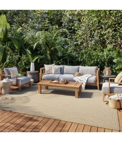 Nourison Courtyard Jute Ivory COU01 8 ft. X 10 ft. Rect. Rug