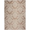 Nourison Elation - Etn03 Ivory Mocha Area Rug 5 ft. 3 X 7 ft. 3 Rectangle