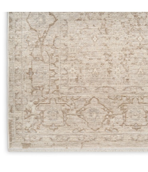 Nourison Outlines Ivory Grey OLN04 2 ft. 2 in. X 10 ft. Rect. Rug