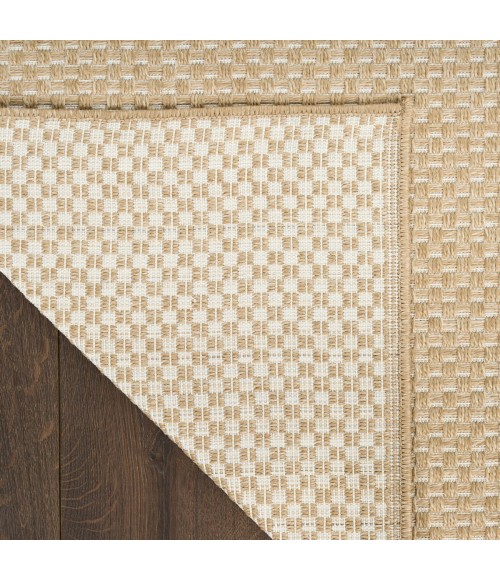 Nourison Tulum Taupe TLM03 2 ft. X 6 ft. Rect. Rug