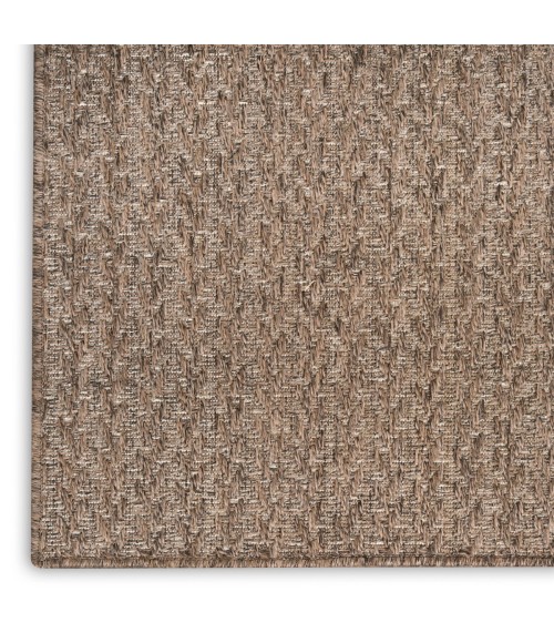 Nourison Tulum Brown TLM02 4 ft. X 6 ft. Rect. Rug