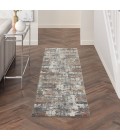 Nourison Ludlow Grey/Multi LDW02 2 ft. 2 in. X 7 ft. 6 in. Rect. Rug