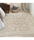 Nourison Outlines Ivory Mocha OLN03 5 ft. 3 in. X 7 ft. 3 in. Rect. Rug