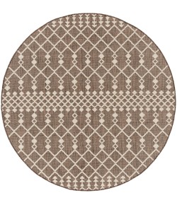 Nourison Positano Natural POS02 6 ft. X Round Rug