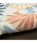 Nourison Aloha Ivory Rose ALH33 3 ft. 6 in. X 5 ft. 6 in. Rect. Rug