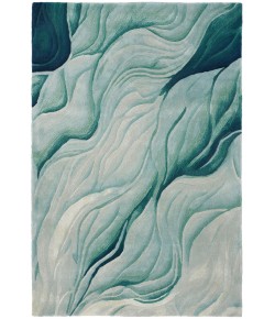 Nourison Home Prismatic PRS42 Silver Green 3 ft. 9 in. X 5 ft. 9 in. Area Rug